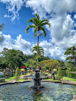 A Water Fountain in the Park